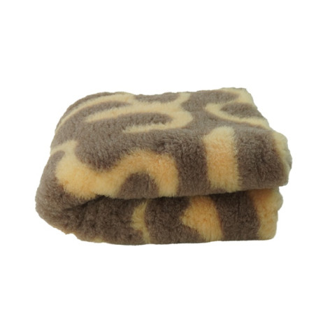 BUBA Legowisko antypoślizgowe DRY BED 28mm zawijasy beż-brąz A216