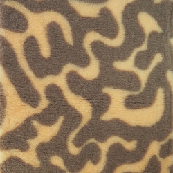 BUBA Legowisko antypoślizgowe DRY BED 28mm zawijasy beż-brąz A216