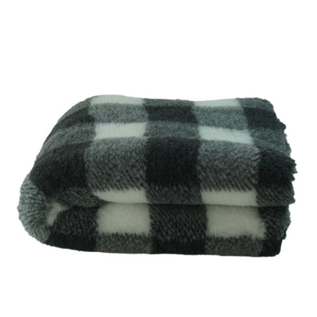 BUBA Legowisko antypoślizgowe DRY BED 28mm krata biało-czarna A220