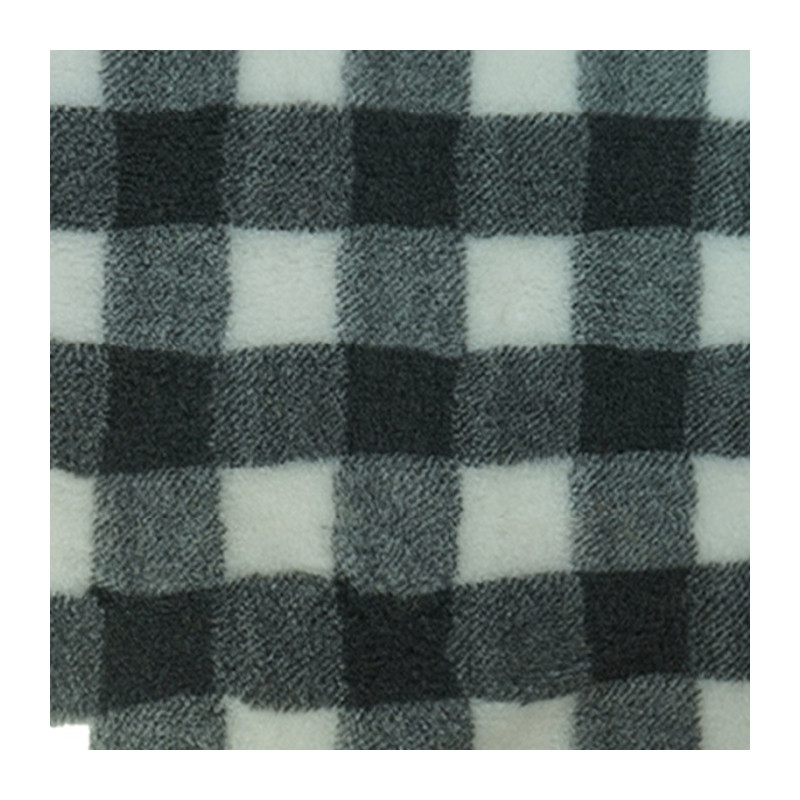BUBA Legowisko antypoślizgowe DRY BED 28mm krata biało-czarna A220