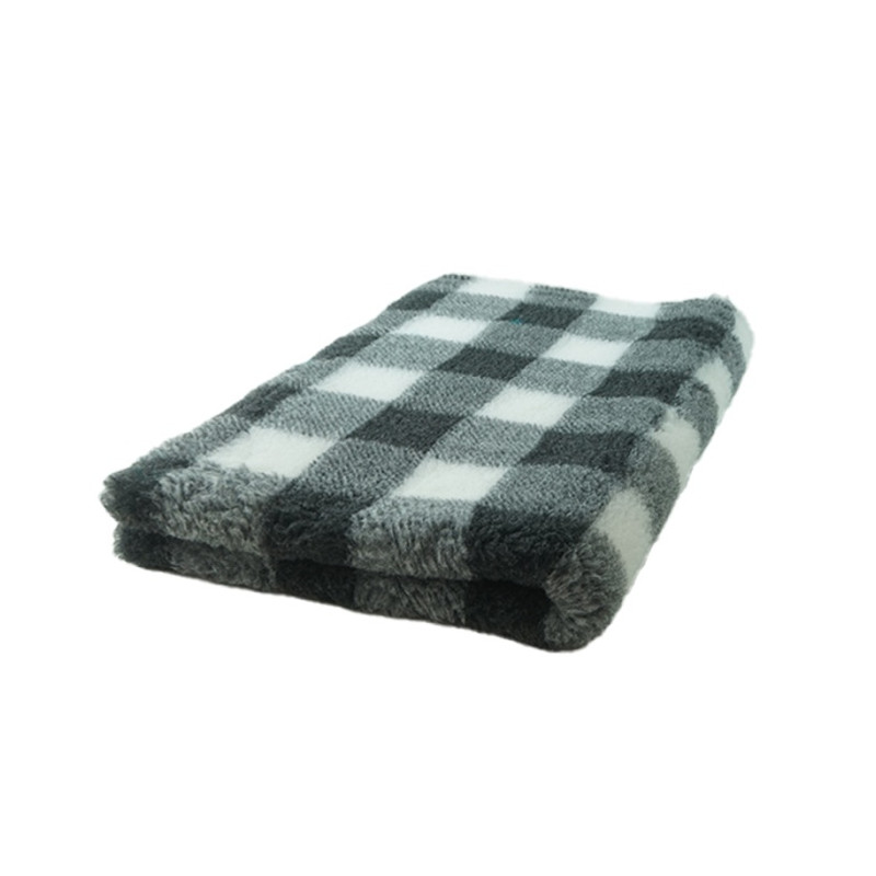 BUBA Legowisko antypoślizgowe DRY BED 28mm krata biało-czarna A220