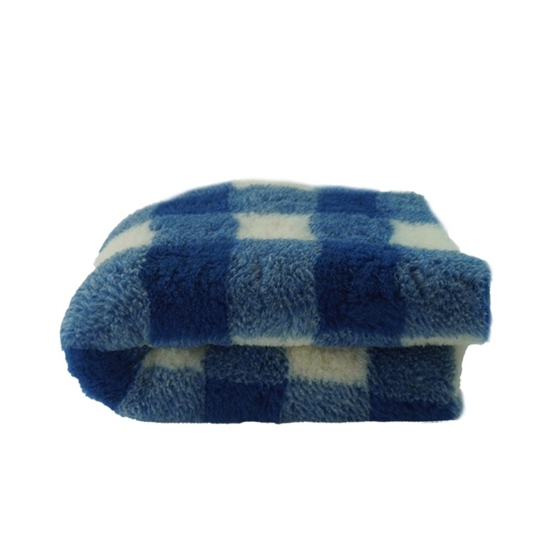 BUBA Legowisko antypoślizgowe DRY BED 28mm krata granatowo kremowa A222