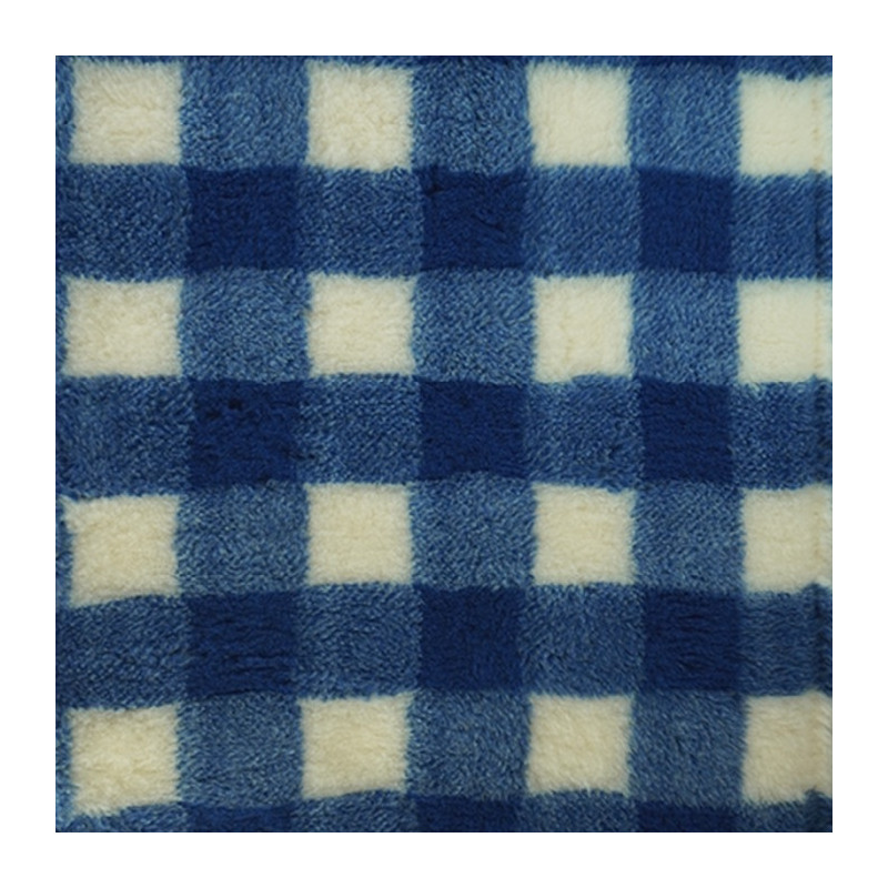 BUBA Legowisko antypoślizgowe DRY BED 28mm krata granatowo kremowa A222
