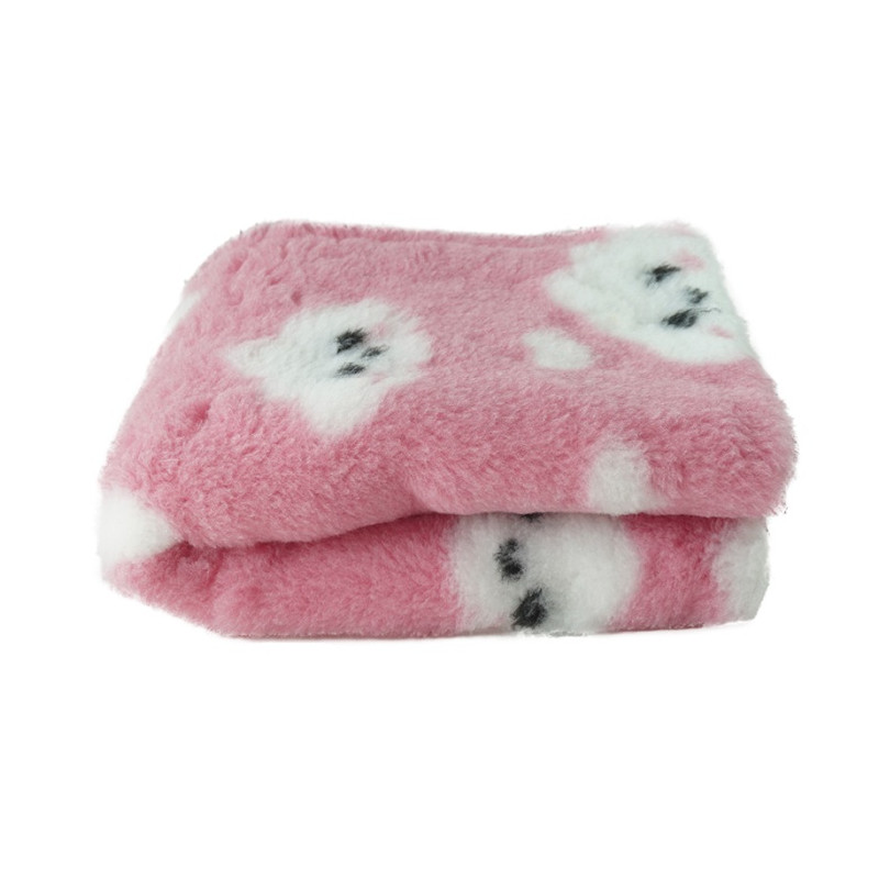 BUBA Legowisko antypoślizgowe DRY BED 28mm różowy we chmurki A226