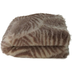 BUBA Legowisko antypoślizgowe DRY BED 28mm kremowy w liście A231