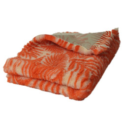 BUBA Legowisko antypoślizgowe DRY BED 28mm liście pomarańczowe A232