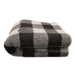 BUBA Legowisko antypoślizgowe DRY BED 28mm krata szaro-czarna A256