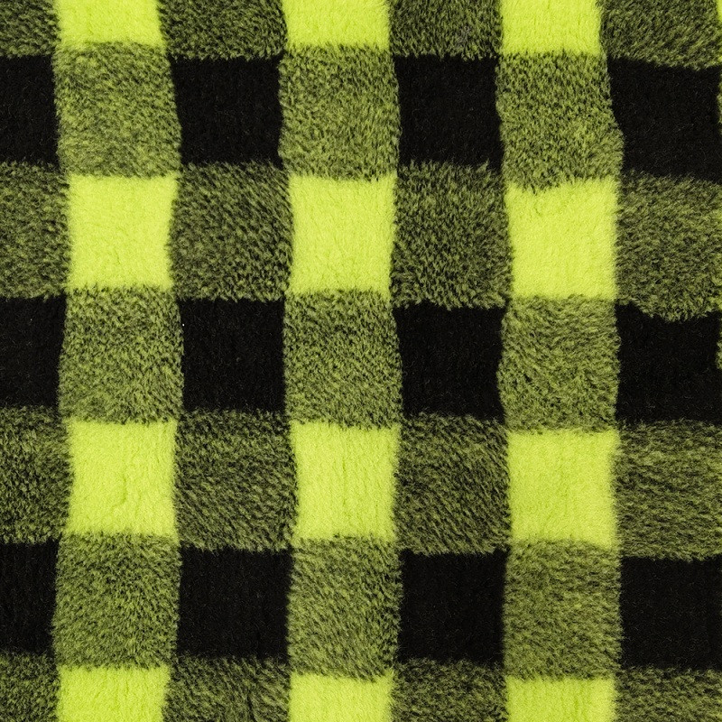 BUBA Legowisko antypoślizgowe DRY BED 28mm krata limonka-czarny A259