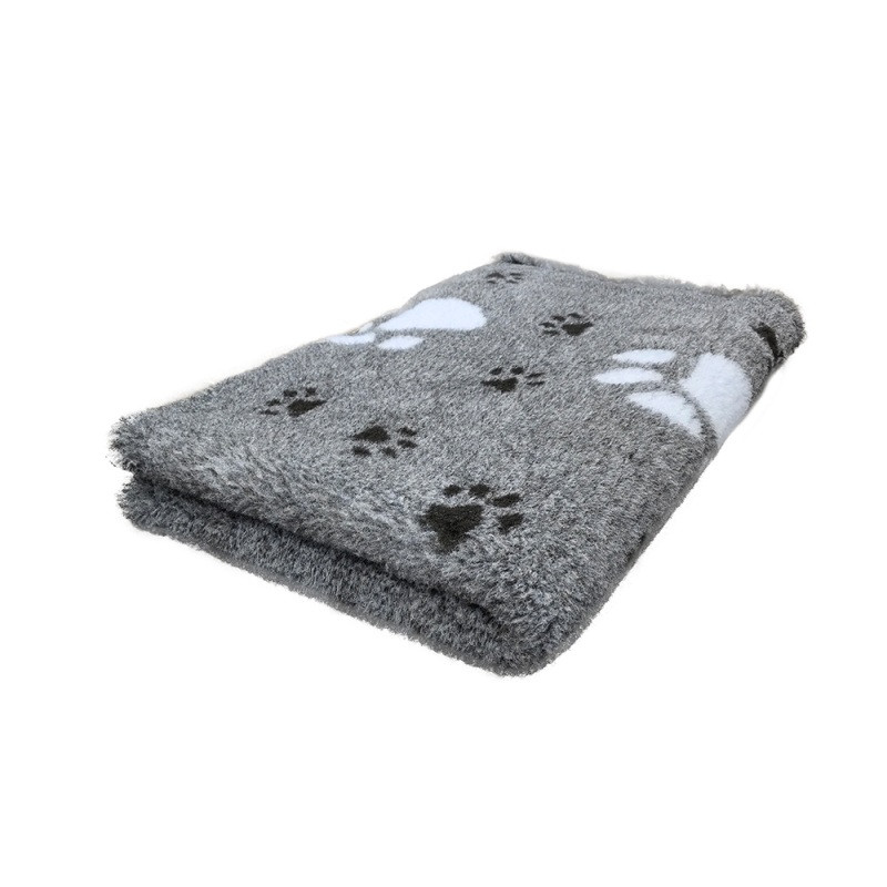 BUBA Legowisko antypoślizgowe DRY BED 28mm szaro-błękitny duże małe łapy A262