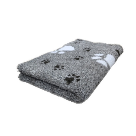 BUBA Legowisko antypoślizgowe DRY BED 28mm szaro-błękitny duże małe łapy A262