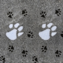 BUBA Legowisko antypoślizgowe DRY BED 28mm szaro-błękitny duże małe łapy A262