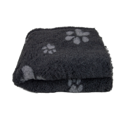 BUBA Legowisko antypoślizgowe DRY BED Cieńsze 22mm grafitowe szare w łapki BB07