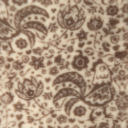 BUBA Legowisko antypoślizgowe DRY BED Cieńsze 22mm łowicki beż-biały BB21