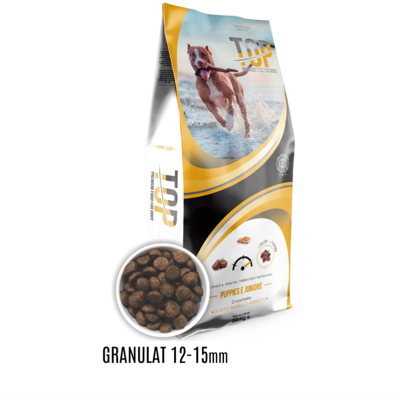 TOP Premium Food Puppy & Junior 20 kg z jagnięciną Large