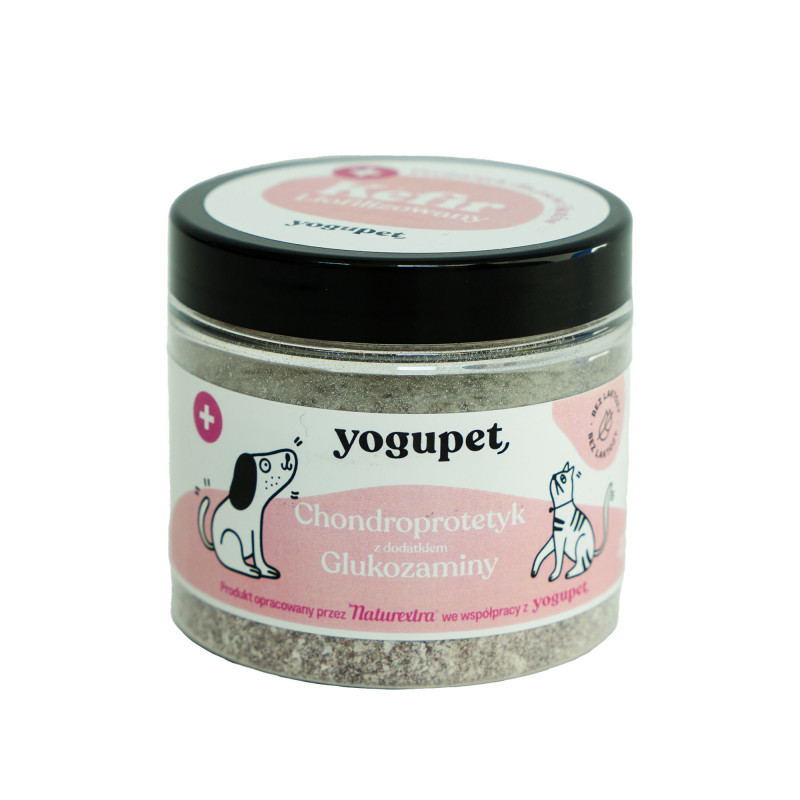 Yogupet KEFIR LIO dla psa i kota 40g CHONDROPROTETYK wsparcie stawów