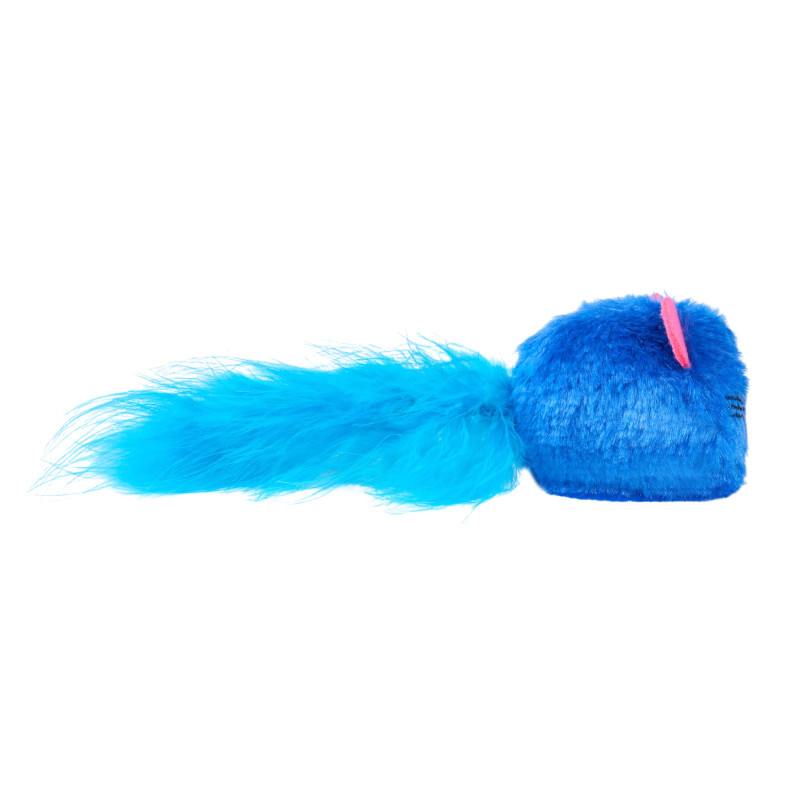 ZippyClaws zabawka dla kota Bushy Throw Mysz z kocimiętką do wielokrotnego wypełniania ZC546