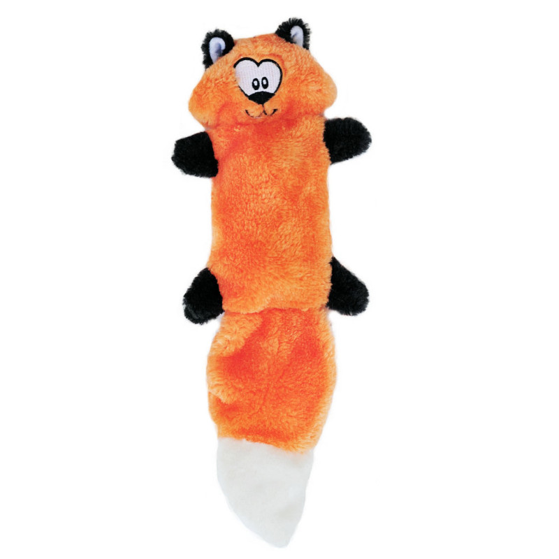 ZippyPaws zabawka dla psa bez wypełnienia Lis Zingy ZP056