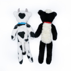 ZippyPaws pluszowe zabawki dla psa Owca & Krowa ZP1086