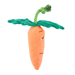 ZippyPaws zabawka dla psa Marchewka z liną ZP1142