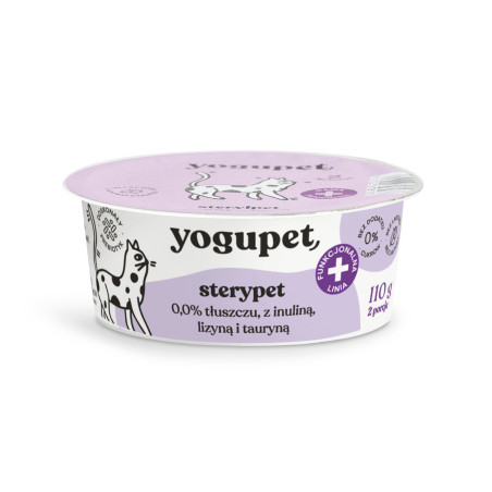 Yogupet kot JOGURT SterylPet 110g sterylizowane