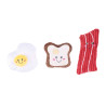 ZippyPaws pluszowe zabawki dla psa Breakfast 3szt ZP1129
