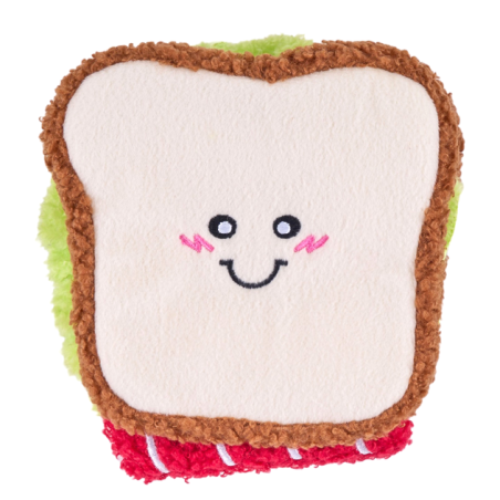 ZIPPY PAWS pluszowa zabawka dla psa Snufflerz Sandwich ZP1147