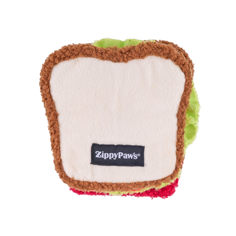 ZIPPY PAWS pluszowa zabawka dla psa Snufflerz Sandwich ZP1147