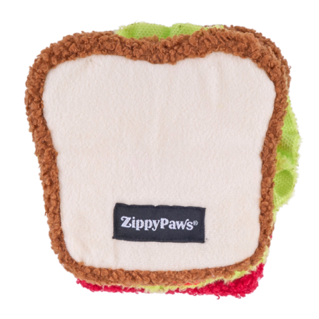 ZIPPY PAWS pluszowa zabawka dla psa Snufflerz Sandwich ZP1147