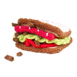 ZIPPY PAWS pluszowa zabawka dla psa Snufflerz Sandwich ZP1147