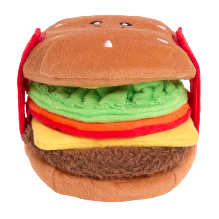 ZippyPaws mata węchowa Cheeseburger Snufflerz sałata pomidor ser mięso ZP1150