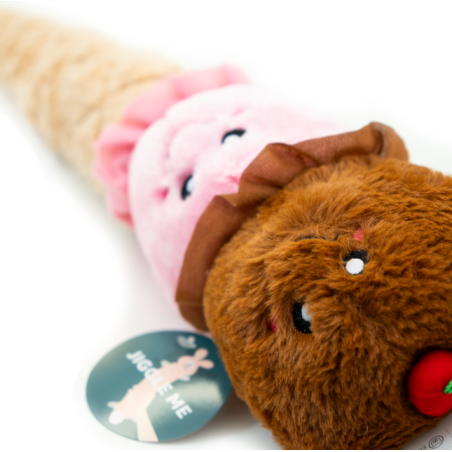 ZippyPaws pluszowy Jigglerz Lody ZP1115