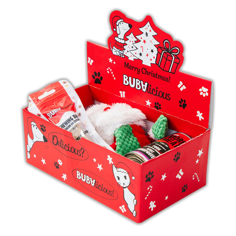 BUBAlicious BOX świąteczny dla psa - 3 niespodzianki dla psa 8554