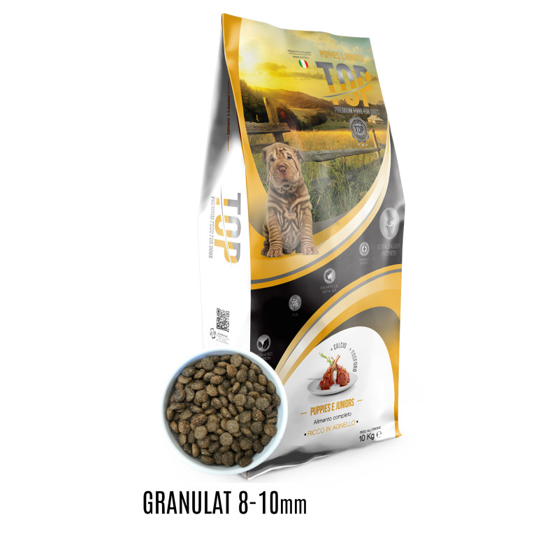 TOP Premium Food Puppy & Junior z jagnięciną S/M