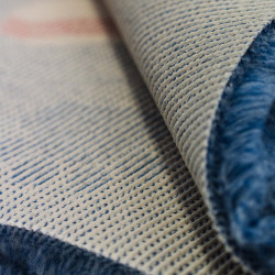 BUBA Legowisko antypoślizgowe DRY BED 28mm niebieski w hot-dogi i łapki A233