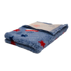 BUBA Legowisko antypoślizgowe DRY BED 28mm niebieski w hot-dogi i łapki A233