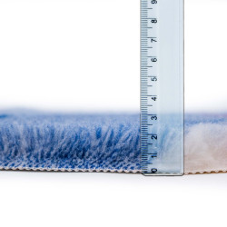 BUBA Legowisko antypoślizgowe DRY BED 28mm niebieski w hot-dogi i łapki A233