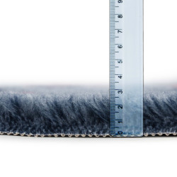 BUBA Legowisko antypoślizgowe DRY BED 28mm granatowe w kolorowe kości & łapy A234