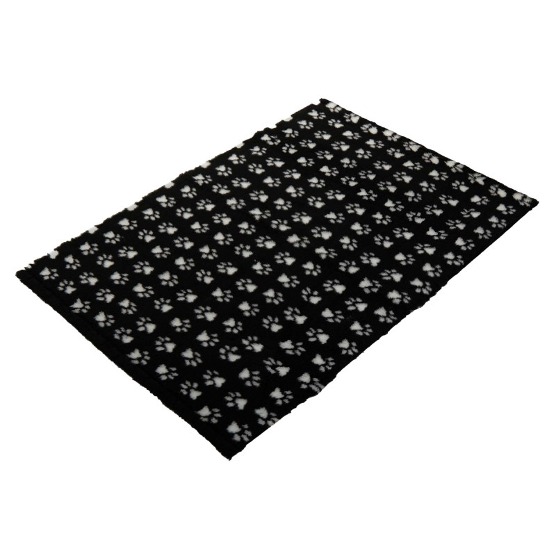 BUBA Legowisko antypoślizgowe DRY BED 28mm czarny w szare łapki A10