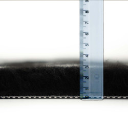 BUBA Legowisko antypoślizgowe DRY BED 28mm czarny w szare łapki A10