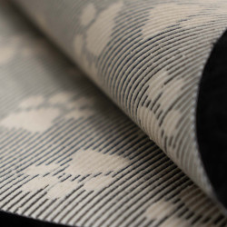 BUBA Legowisko antypoślizgowe DRY BED 28mm czarny w szare łapki A10