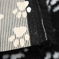 BUBA Legowisko antypoślizgowe DRY BED 28mm czarny w szare łapki A10