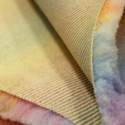 BUBA Legowisko antypoślizgowe DRY BED 28mm tęczowy A55