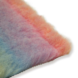 BUBA Legowisko antypoślizgowe DRY BED 28mm tęczowy A55