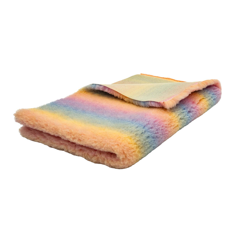 BUBA Legowisko antypoślizgowe DRY BED 28mm tęczowy A55