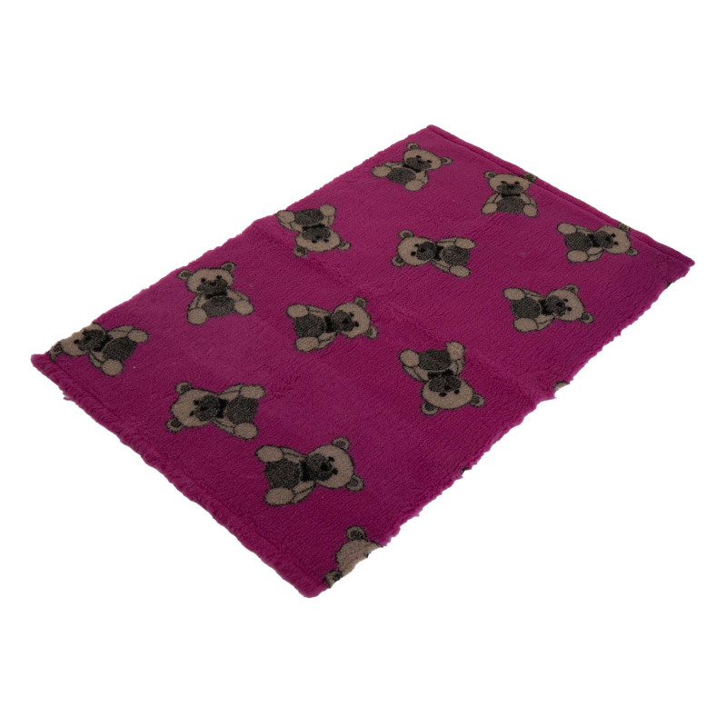BUBA Legowisko antypoślizgowe DRY BED 28mm misie bordo A201
