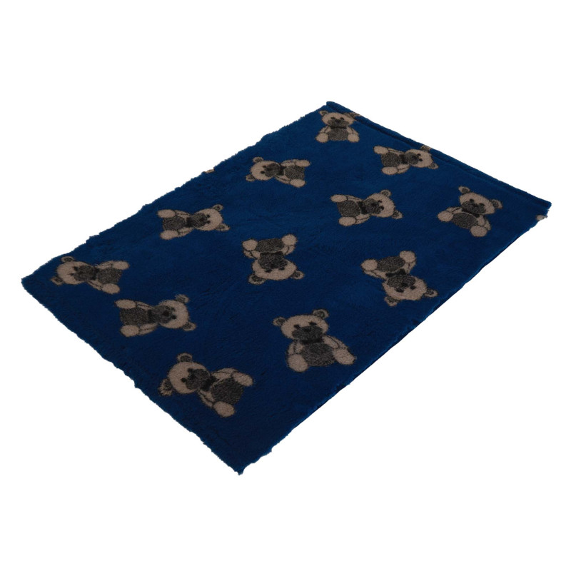 BUBA Legowisko antypoślizgowe DRY BED 28mm misie niebieskie A202