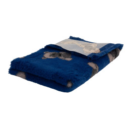 BUBA Legowisko antypoślizgowe DRY BED 28mm misie niebieskie A202