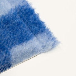 BUBA Legowisko antypoślizgowe DRY BED 28mm krata błękit-granat A258