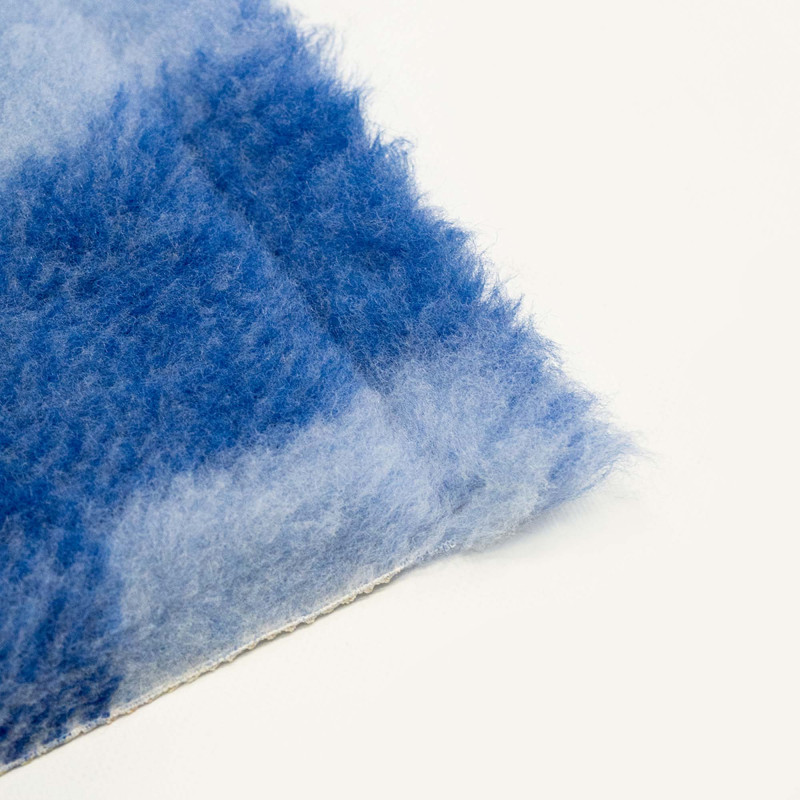 BUBA Legowisko antypoślizgowe DRY BED 28mm krata błękit-granat A258