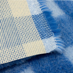 BUBA Legowisko antypoślizgowe DRY BED 28mm krata błękit-granat A258